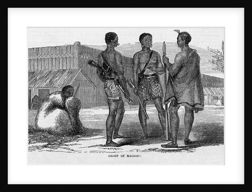 Maori Warriors by Anonymous