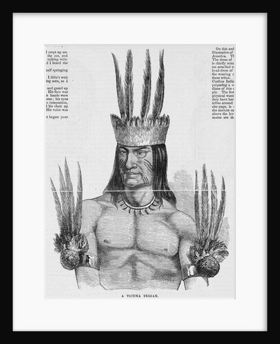 Portrait of a Tucuna Indian by Anonymous