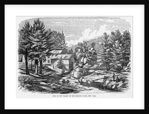 Mill on Mohawk River by Anonymous