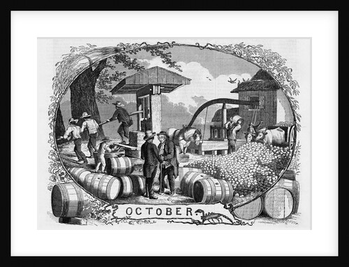Allegory for October by Anonymous