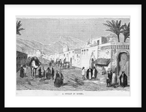 Street Scene in Mokha by Anonymous