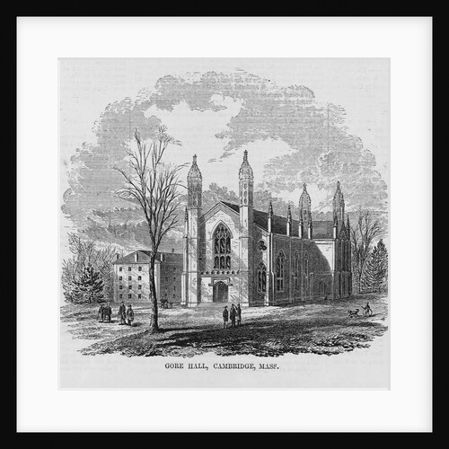 Gore Hall, Cambridge, Mass by Anonymous