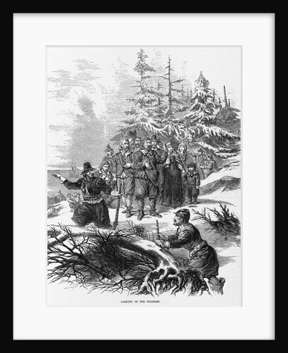 Landing of the Pilgrims by Anonymous