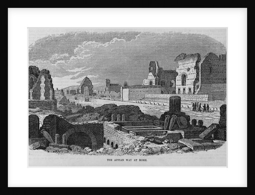 The Appian Way at Rome by Anonymous