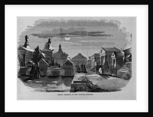 French Cemetery at New Orleans, Louisiana by Anonymous