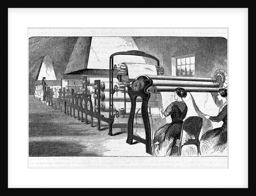 Foudrinier Machine by Anonymous