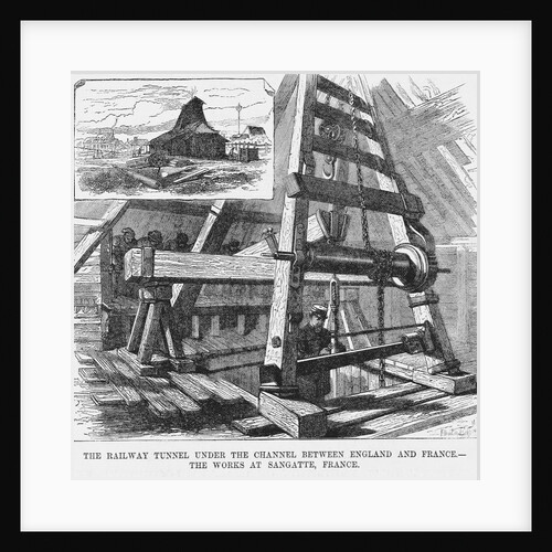 Work on Channel Tunnel by Anonymous