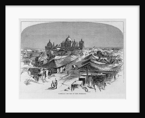 Cathedral and City of Leon, Nicaragua by Anonymous