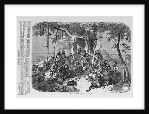 A Party of Thugs, In India by Anonymous