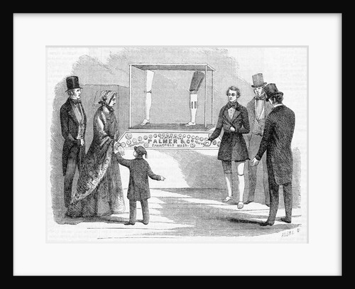 Palmer's Atrificial Leg exhibit by Anonymous