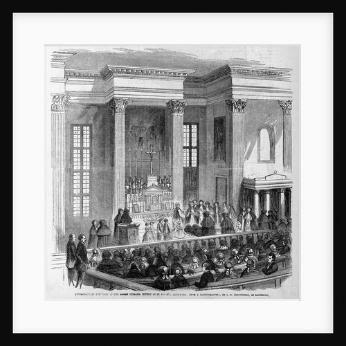 Extraordinary Ceremony at the Roman Catholic Church of St. Peter's, Baltimore by Anonymous