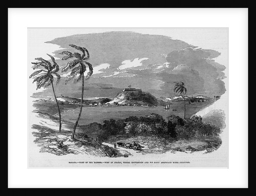 Havana- Part of the Harbor.- Fort of Aratas, Where Crittenden and His Fifty Americans were Executed by Anonymous