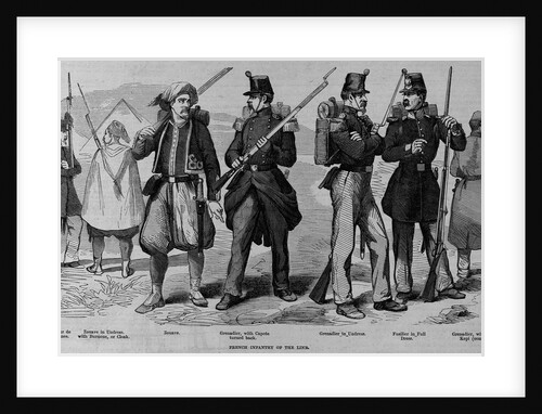 French Infantry of the Line by Anonymous