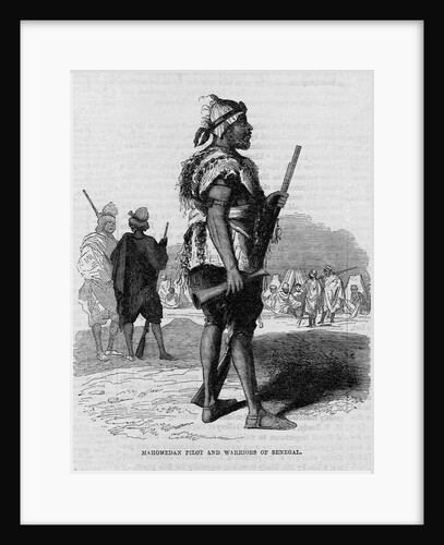Mahomedan Pilot and Warriors of Senegal by Anonymous