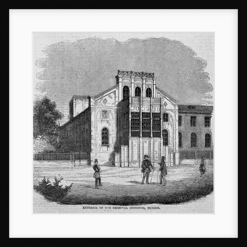 Exterior of the Chemical Institute, Munich by Anonymous