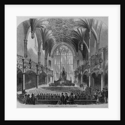 New York University. Annual Medical Commencement by Anonymous