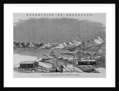 Fiord of Kaugerlie, South Greenland, in the Month of August by Anonymous