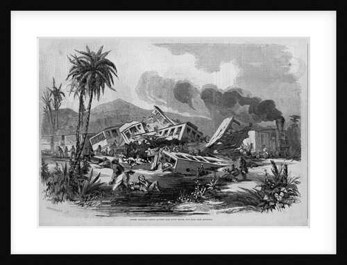 Panama Railroad - Awful Accident Near Gutun Bridge, Nine Miles from Aspinwall by Anonymous