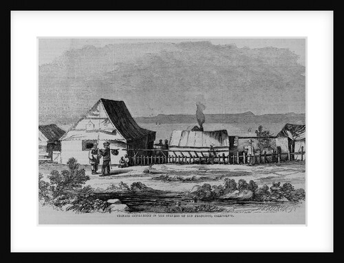 Chinese Settlement in the Suburbs of San Francisco, California by Anonymous