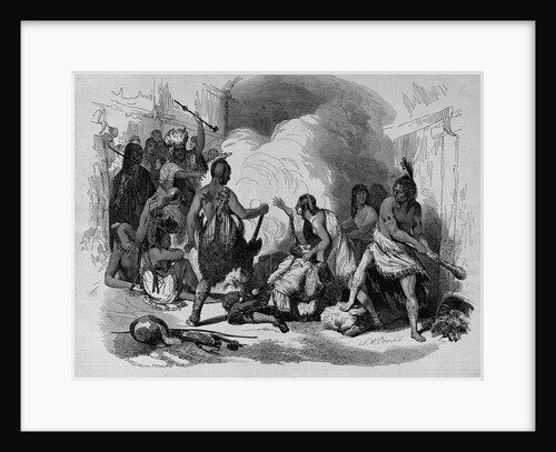 Pocahontas Saving the Life of Captain Smith by Anonymous