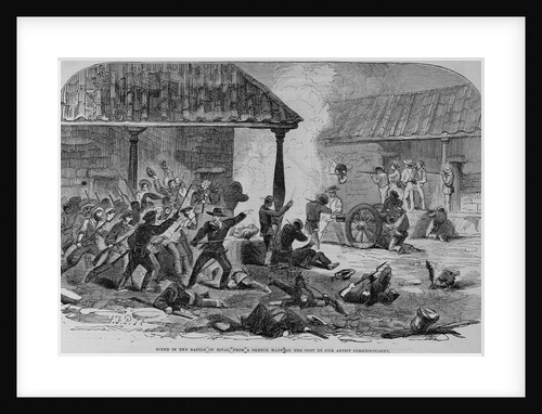 Scene in the Battle of Rivas by Anonymous