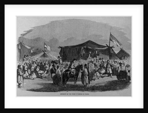 A Circassian Outpost - Signal of the Approach of the Enemy by Anonymous