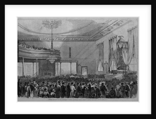 American Association for the Advancement of Science, Assembly Chamber, State Capitol, City of Albany by Anonymous