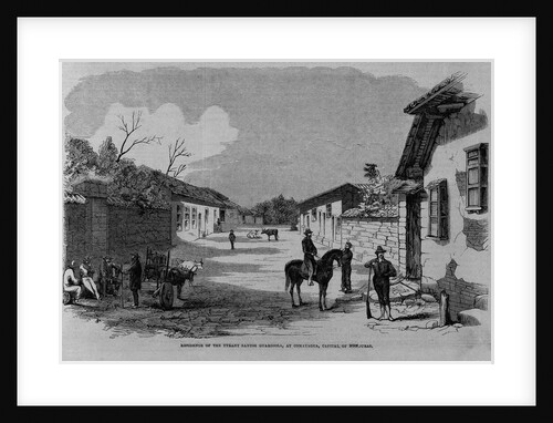 Residence of the Tyrant Santos Guardiola, at Comayagua, Capital of Honduras by Anonymous