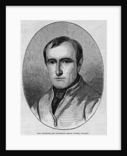 Paul Delaroche, The Celebrated French Painter, Deceased by Anonymous