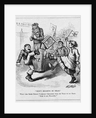 Don't Believe In That Political Cartoon by Thomas Nast
