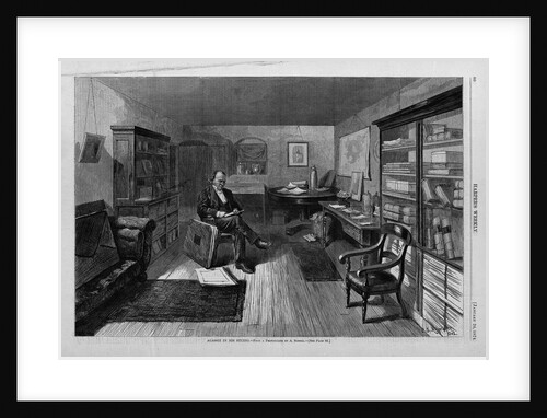 Agassiz in his Studio by Anonymous