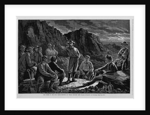 The Strike in the Coal Mines-Meeting of "Molly M'Guire" Men by Anonymous