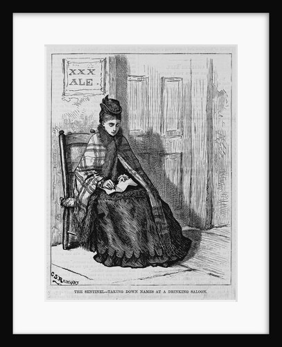 The Sentinel-Taking Down Names at a Drinking Saloon by Anonymous
