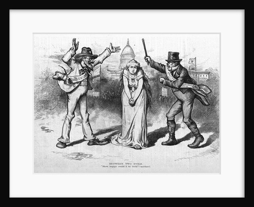 Between Two Evils. "How Happy Could I be With"-Neither! by Anonymous
