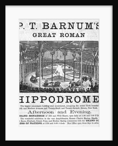P.T. Barnum's Great Roman Hippodrome by Anonymous