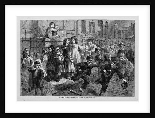 Let Loose From School-A Sketch From Real Life by Anonymous