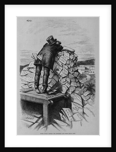 Moses Junior Viewing the Promised Land From Mount Ruin by Anonymous