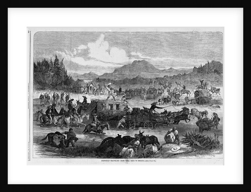 Difficult traveling from Vera Cruz to Mexico by Anonymous
