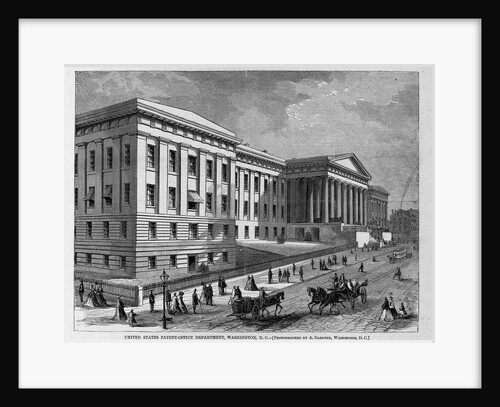 United States patent-office department, Washington DC by A. Gardner