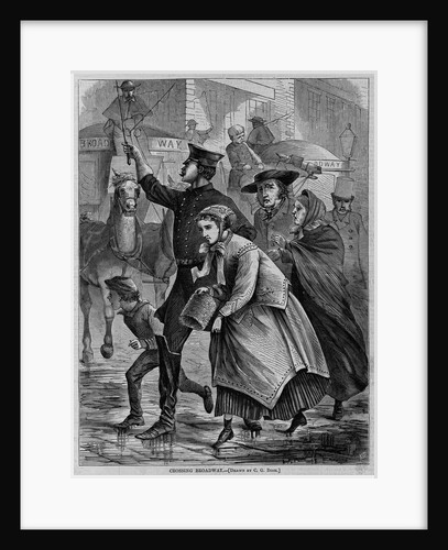 Crossing Broadway by C. G. Bush