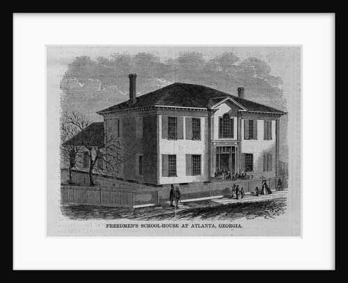 Freedmen's school-house at Atlanta, Georgia by Anonymous