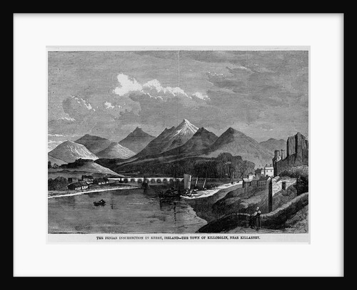 The fenian insurrection in Kerry, Ireland - the town of Killorglin, near Killarney by Anonymous