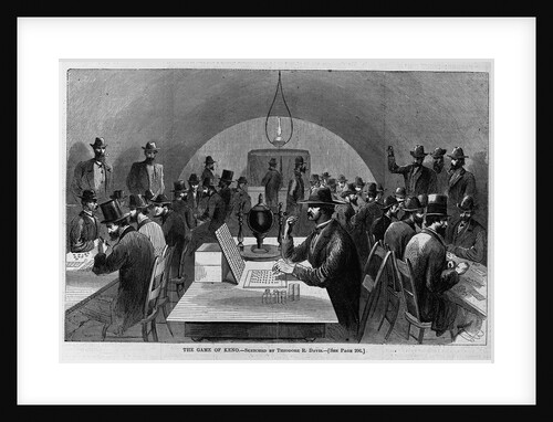 The game of keno by Theodore R. Davis
