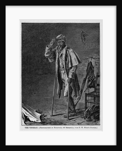 The veteran. Photographed by Rockwood, 839 Broadway, from F. W. Wood's picture by Anonymous
