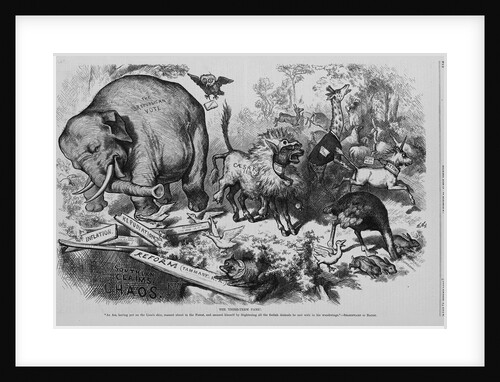 The Third Term Panic. "An Ass, Having Put on the Lion's Skin, Roamed About in the Forest" by Anonymous