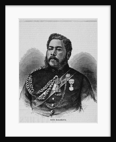 King Kalakaua by Anonymous