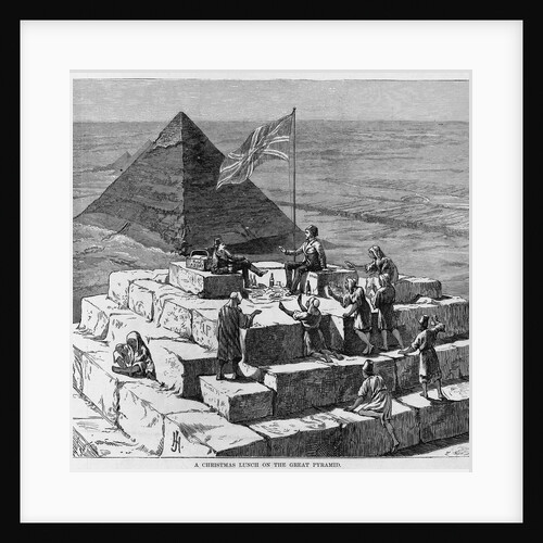 A Christmas Lunch on the Great Pyramid by Anonymous