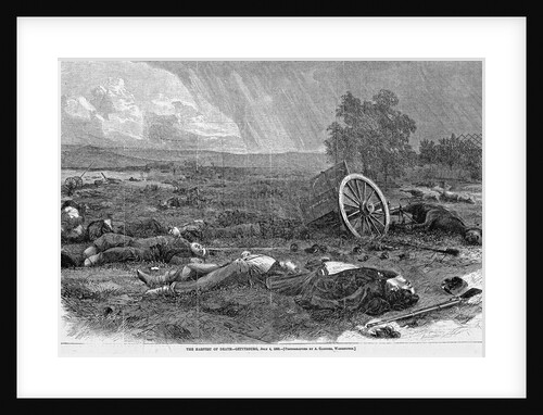 The Harvest of Death-Gettysburg, July 4, 1863 by Anonymous
