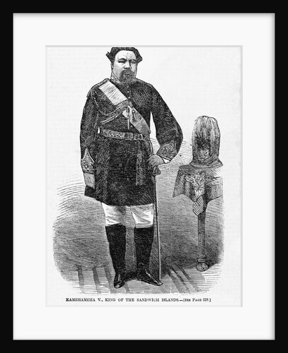 Kamehameha V., King of the Sandwich Islands by Anonymous