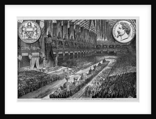 Distribution of prizes at the French Industrial Palace, July 1, 1867 by Anonymous